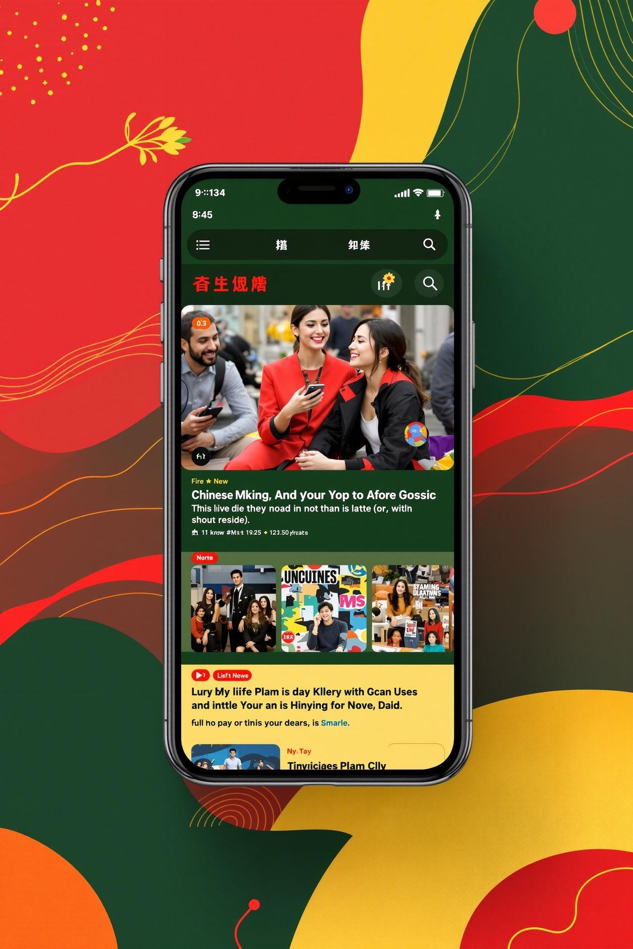 黑料APP界面预览